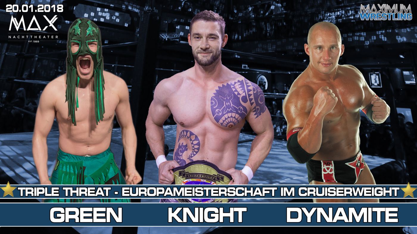 Triple Threat Match um die Europameisterschaft im Cruiserweight! 42